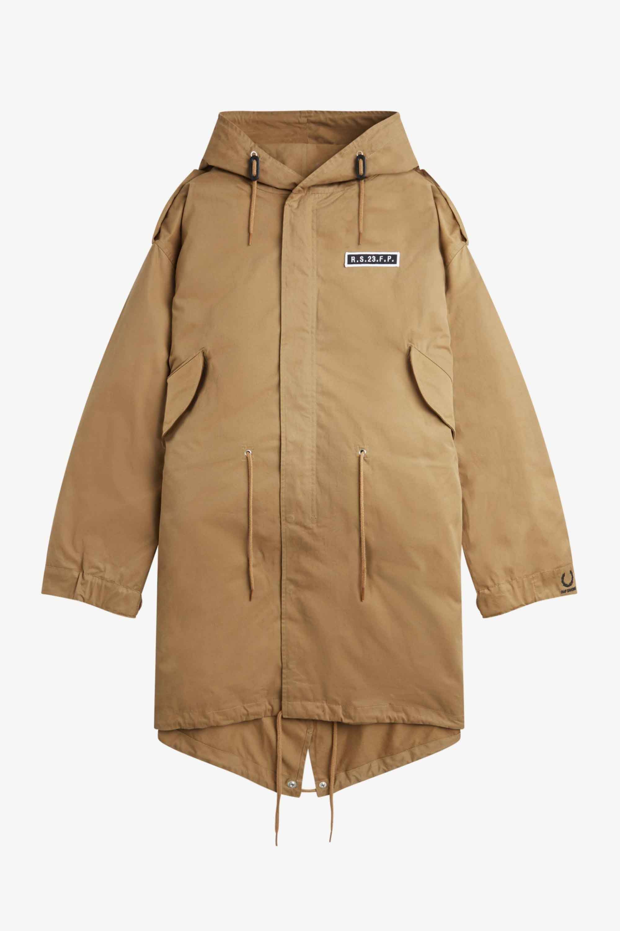 Parka Caramelo Fred Perry x Raf Simons