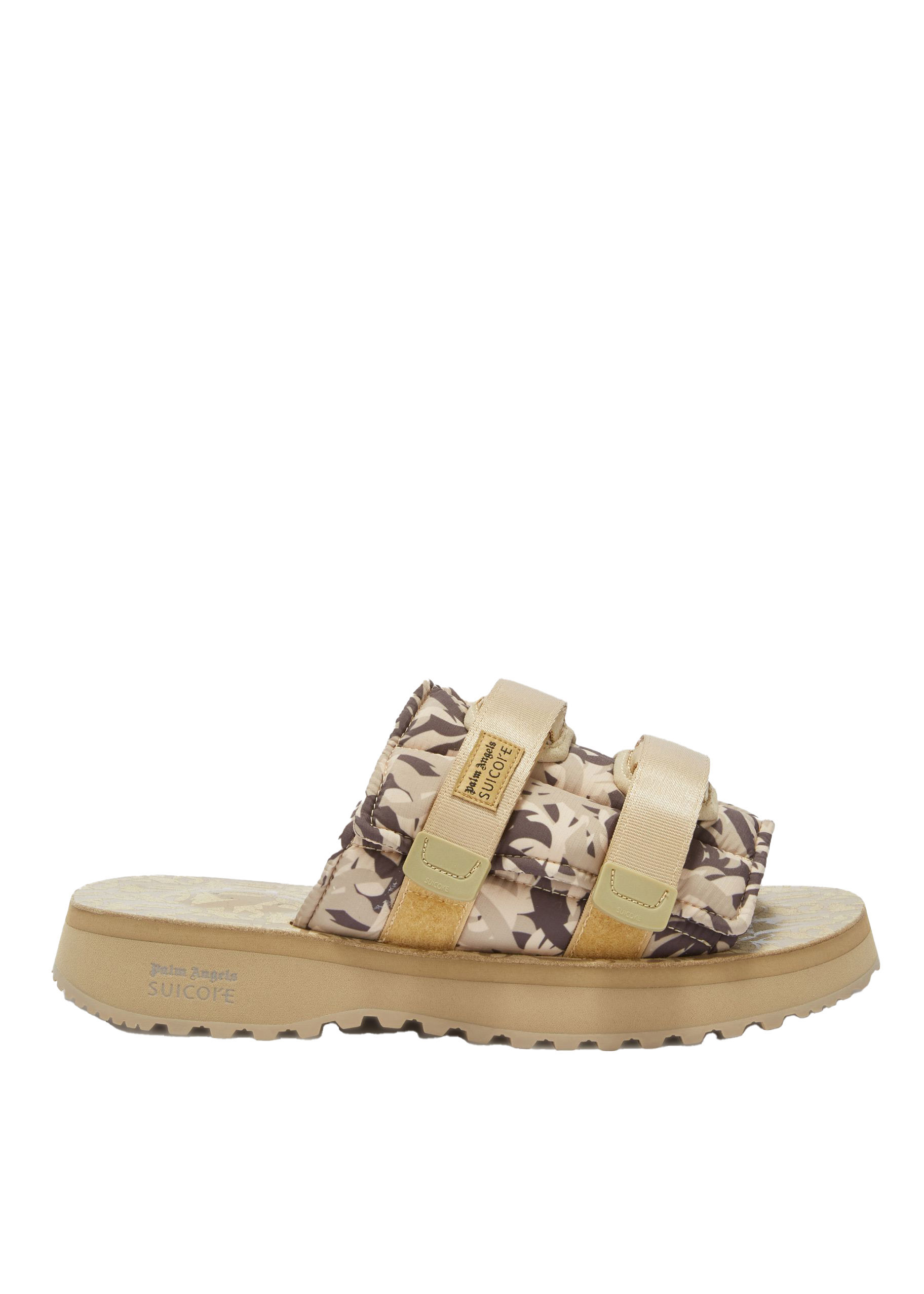 Chinelo Slide X Suicoke Moto-p Palm Angels - Bege